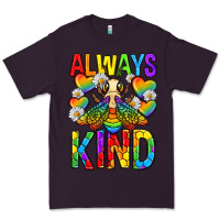 Plum always bee kind pride lgbtq Premium Tee - texasbilliewilder