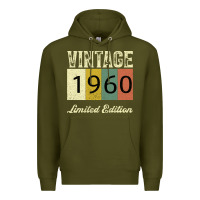 Army Green Vintage 1960 Limited Edition Premium Hoodie - Bettercallsaul