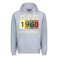 Heather Grey Vintage 1960 Limited Edition Premium Hoodie - Bettercallsaul