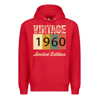 Red Vintage 1960 Limited Edition Premium Hoodie - Bettercallsaul