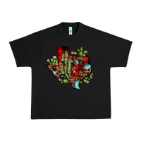 Black cactus christmas texas map Urban Heavy Tee - JahusDesignShop
