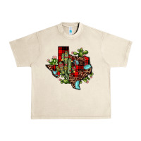 Sandshell cactus christmas texas map Urban Heavy Tee - JahusDesignShop