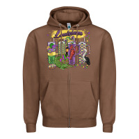 Chestnut obsessive cup disorder mardi gras Zipper Hoodie - MaliasSmallBusiness