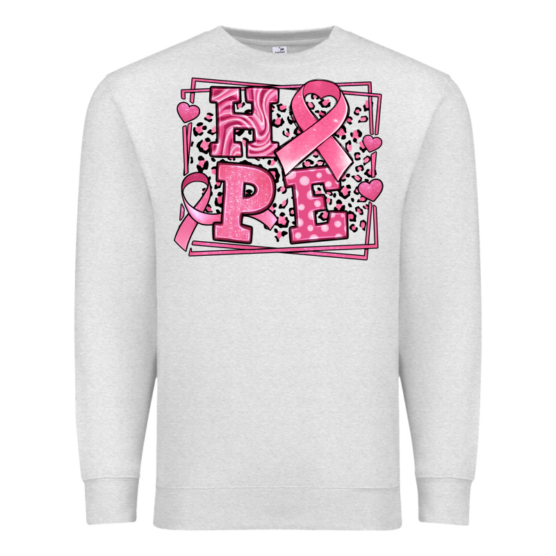 Western Hope Breast Cancer Awareness Ribbon Premium Sweatshirt by LillyAllenDesigns | Teevron