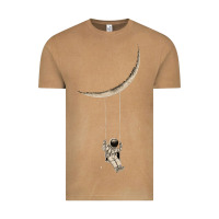 Astronaut Moon Swing Vintage Tee | Teevron