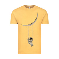 Vintage Mustard Astronaut Moon Swing Vintage Tee - Bettercallsaul