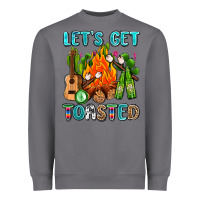 Storm let's get toasted with camp fire Heavyweight Sweatshirt - AdoDesignShop