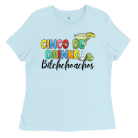 Baby Blue cinco de drinko bitchchoahos Ladies Tee - JahusDesignShop