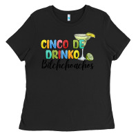 Black cinco de drinko bitchchoahos Ladies Tee - JahusDesignShop