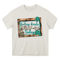 Cream feeling kinda idgafish today Heavy Core Tee - texasbilliewilder