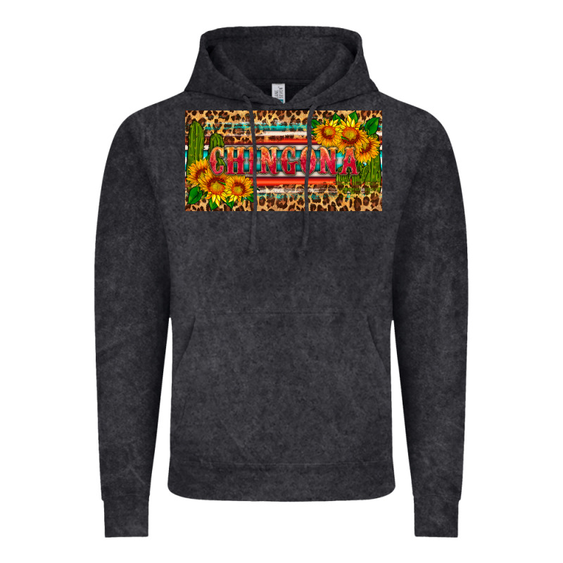 Chingona License Plate Vintage Hoodie by HRA Design Shop | Teevron