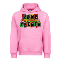 Fuchsia Pink juneteenth freeish since 1865 Urban Hoodie - CowGirlArtShop