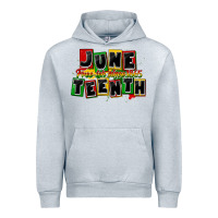 Heather Grey juneteenth freeish since 1865 Urban Hoodie - CowGirlArtShop