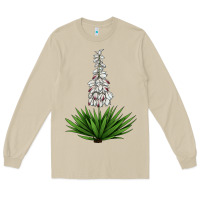 Mushroom Yucca Flower IIIustrations Long Sleeve Tee - LillyAllenDesigns