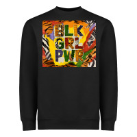 Black black girl power tumbler Heavyweight Sweatshirt - BundleAndBundleShop