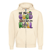 Sandshell let the good times roll Zipper Hoodie - MaliasSmallBusiness