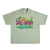 Oil Green school custodian Urban Heavy Tee - AdoDesignShop