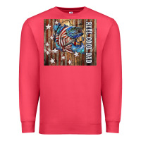Cardinal Western Reel Cool Dad American Flag Bass Premium Sweatshirt - LillyAllenDesigns