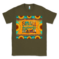 Army Green small business mama leopard turquoise aztec serape cowhide sunflowers Classic Tee - Artiststas
