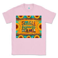 Bubblegum Pink small business mama leopard turquoise aztec serape cowhide sunflowers Classic Tee - Artiststas