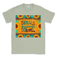 Matcha small business mama leopard turquoise aztec serape cowhide sunflowers Classic Tee - Artiststas