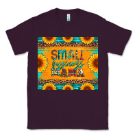 Plum small business mama leopard turquoise aztec serape cowhide sunflowers Classic Tee - Artiststas