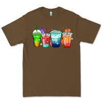 Cacao tea junkie coffee cups Premium Tee - Zillion Design Studio