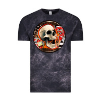 Cloud Black firefighter coasters Vintage Tee - AdoDesignShop