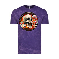 Cloud Purple firefighter coasters Vintage Tee - AdoDesignShop