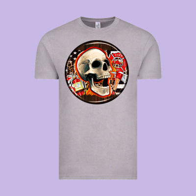 Firefighter Coasters Vintage Tee Designed By Adodesignshop