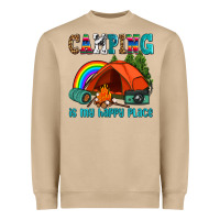 Mushroom camping is my happy  place Heavyweight Sweatshirt - AdoDesignShop