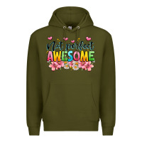Army Green not perfect awesome Premium Hoodie - JahusDesignShop
