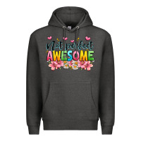 Charcoal Heather not perfect awesome Premium Hoodie - JahusDesignShop