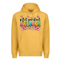 Mustard not perfect awesome Premium Hoodie - JahusDesignShop