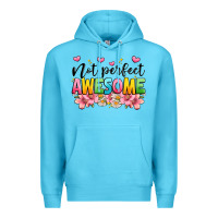 Ocean Blue not perfect awesome Premium Hoodie - JahusDesignShop