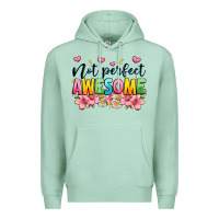 Seafoam not perfect awesome Premium Hoodie - JahusDesignShop