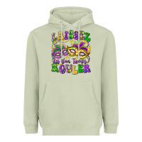 Matcha laissez les bon temps rouler Heavyweight Hoodie - LillyAllenDesigns