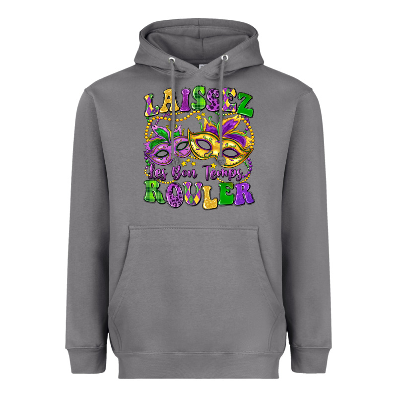 Laissez Les Bon Temps Rouler Heavyweight Hoodie by LillyAllenDesigns | Teevron