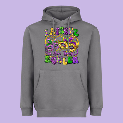 Laissez Les Bon Temps Rouler Heavyweight Hoodie Designed By Lillyallendesigns