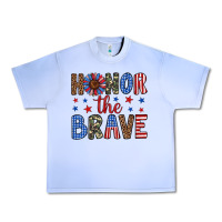 Grape Ice honor the brave Urban Heavy Tee - Artiststas