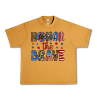 Peanut Butter honor the brave Urban Heavy Tee - Artiststas