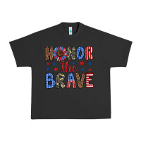 Pigment Black honor the brave Urban Heavy Tee - Artiststas