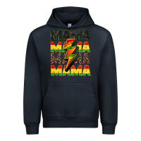 Navy juneteenth mama Urban Hoodie - CowGirlArtShop