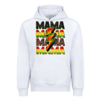 White juneteenth mama Urban Hoodie - CowGirlArtShop