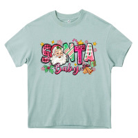 Arona pink santa baby christmas Heavy Core Tee - Zillion Design Studio