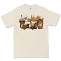 Bone leopard coffee cups Premium Tee - Zillion Design Studio