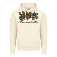 Vintage Artic peace love autism1 Vintage Hoodie - CowhideDigitalArt