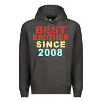 Charcoal Heather Best Brother Sİnce 2008 Premium Hoodie - Bettercallsaul
