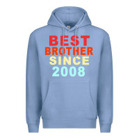 Colony Blue Best Brother Sİnce 2008 Premium Hoodie - Bettercallsaul