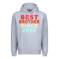 Heather Grey Best Brother Sİnce 2008 Premium Hoodie - Bettercallsaul